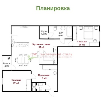 Продажа 3-комнатной квартиры, Санкт-Петербург, Крестовский проспект,  дом 15