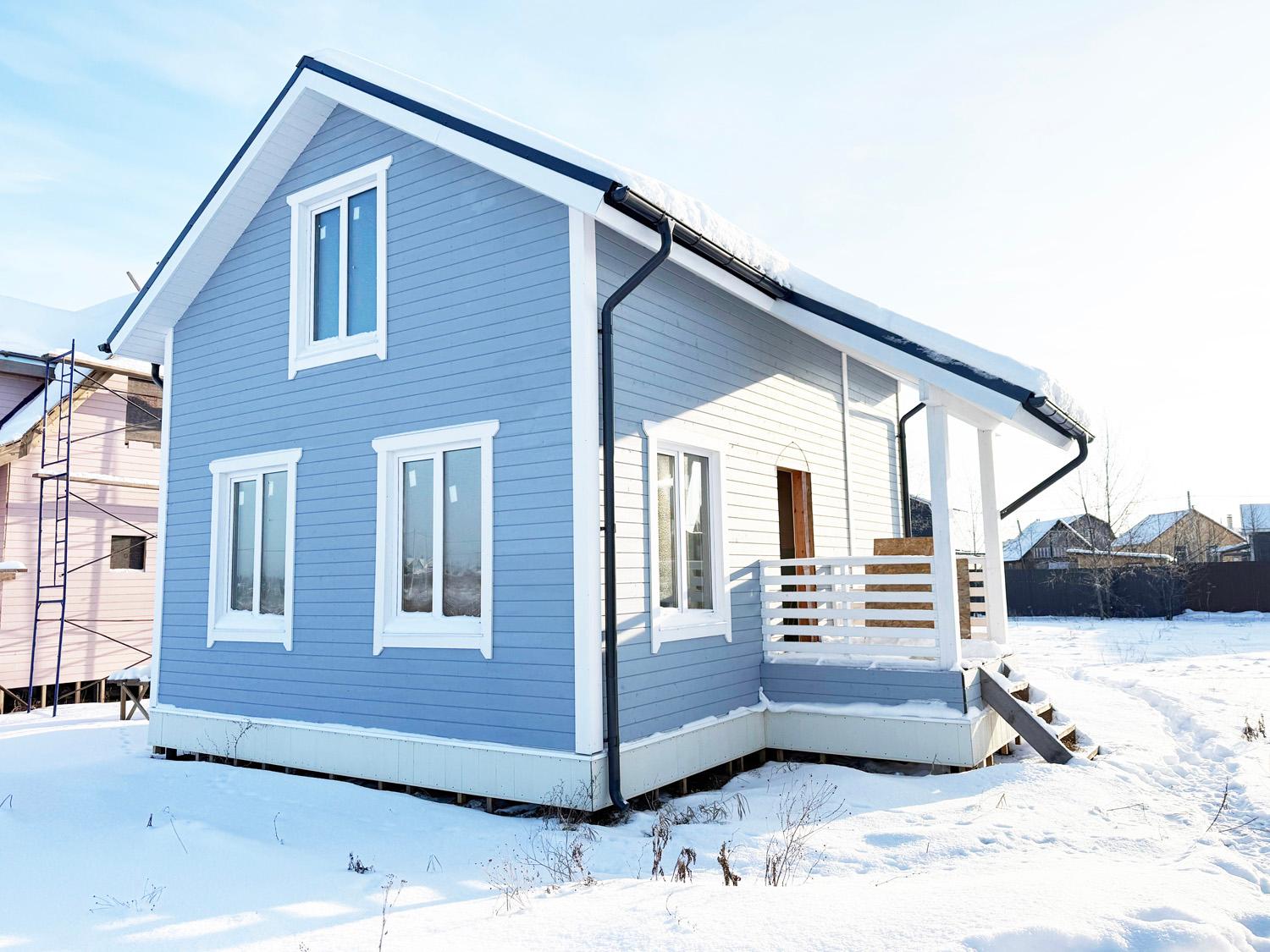 д. Порицы. Новый коттедж 78,3 кв.м на участке 7 соток