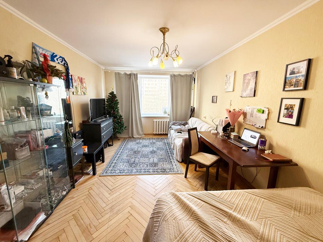 м. «Площадь Мужества». 1-комнатная квартира 36,3 кв.м