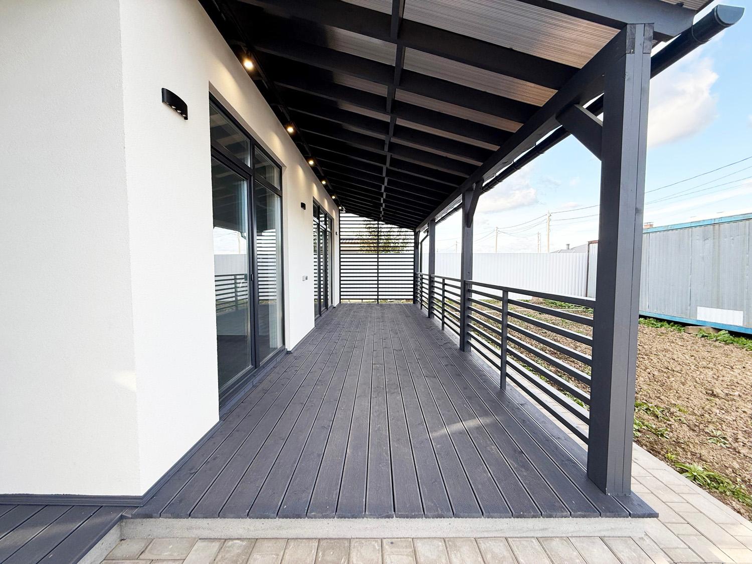 пос. Ропша, КП «Фазенда». Новый коттедж 186 кв.м на участке 10 соток