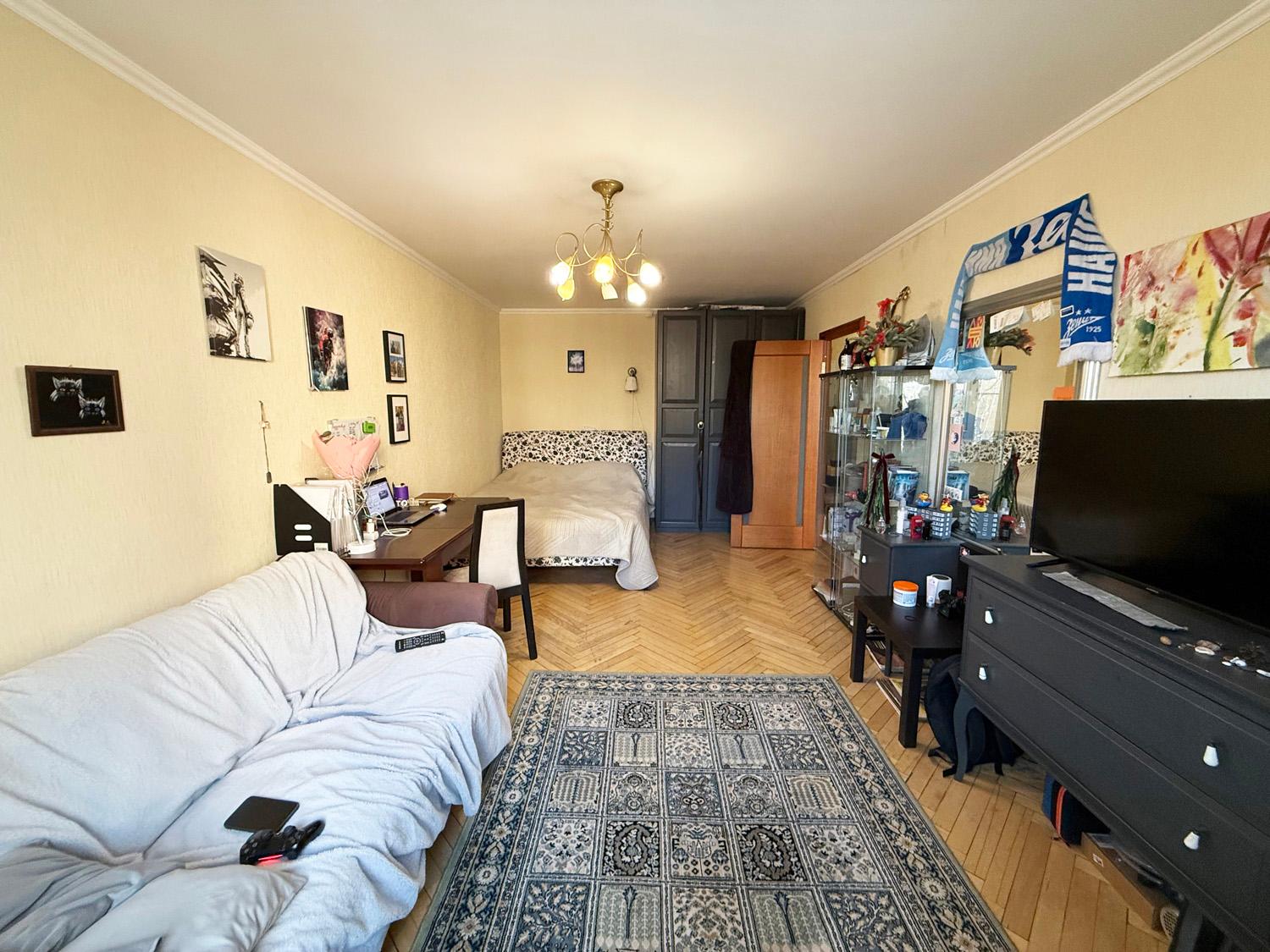 м. «Площадь Мужества». 1-комнатная квартира 36,3 кв.м