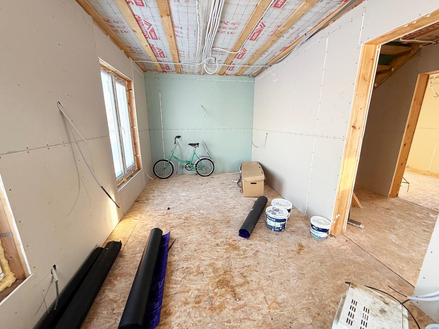 д. Порицы. Новый коттедж 78,3 кв.м на участке 7 соток