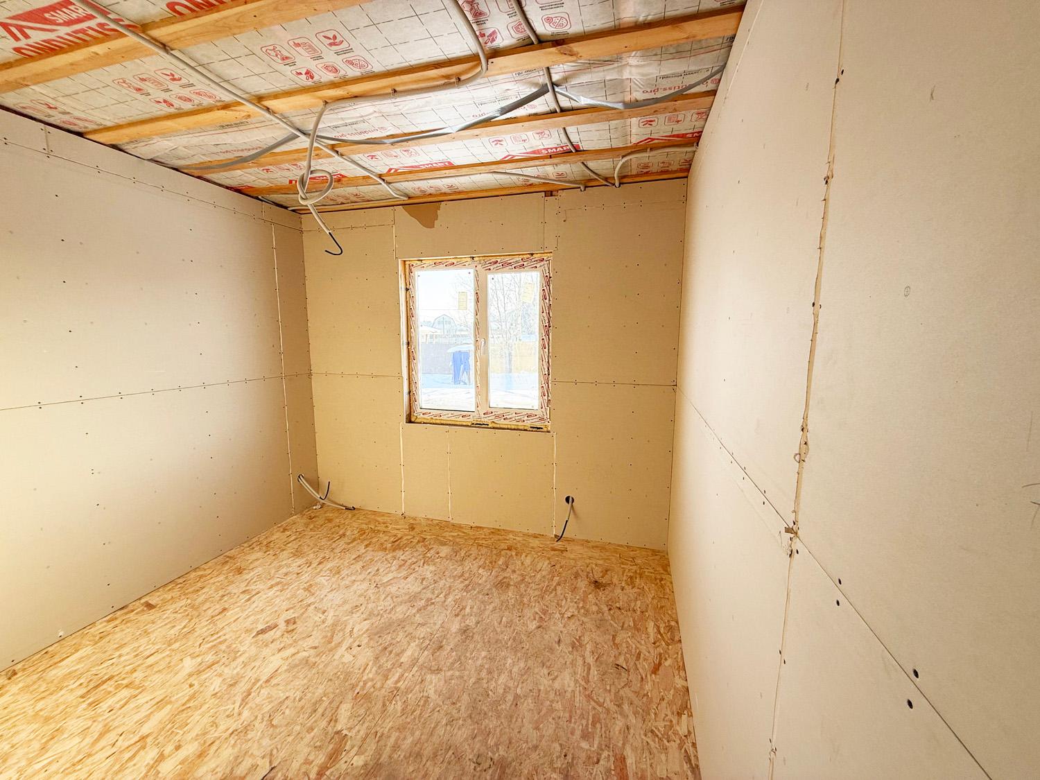 д. Порицы. Новый коттедж 78,3 кв.м на участке 7 соток