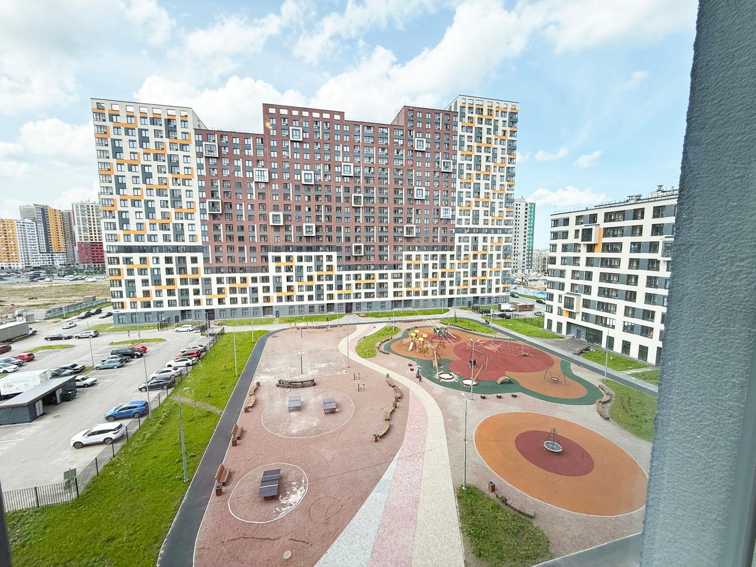 д. Новосаратовка. 1-комнатная квартира 33,5 кв.м