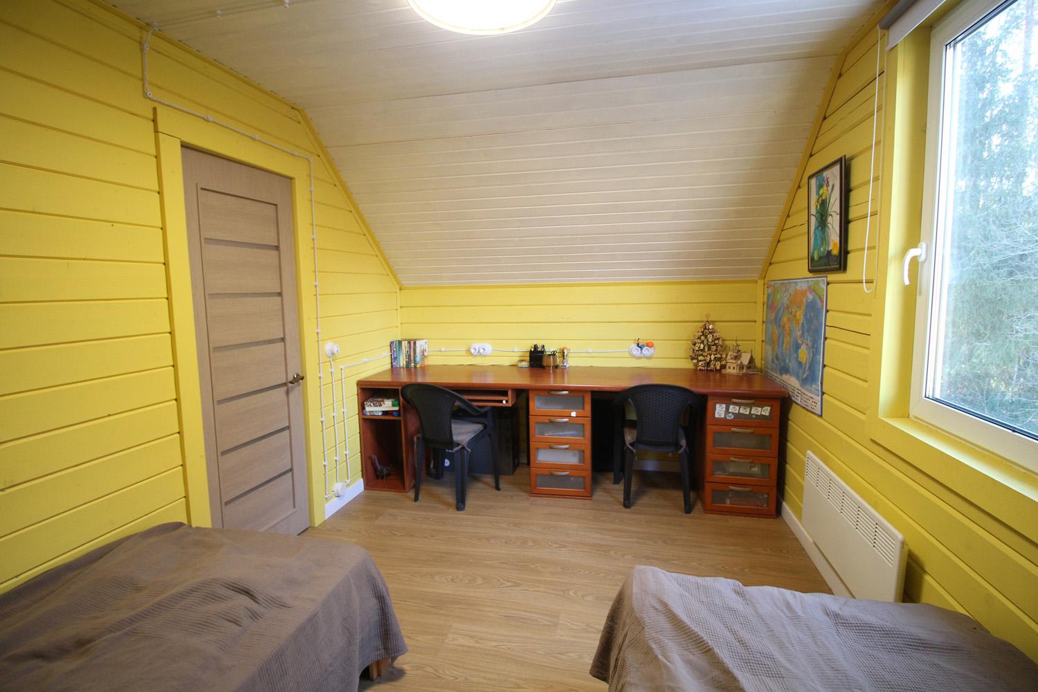 д. Большое Коновалово. Зимний дом 90 кв.м на участке 7 соток