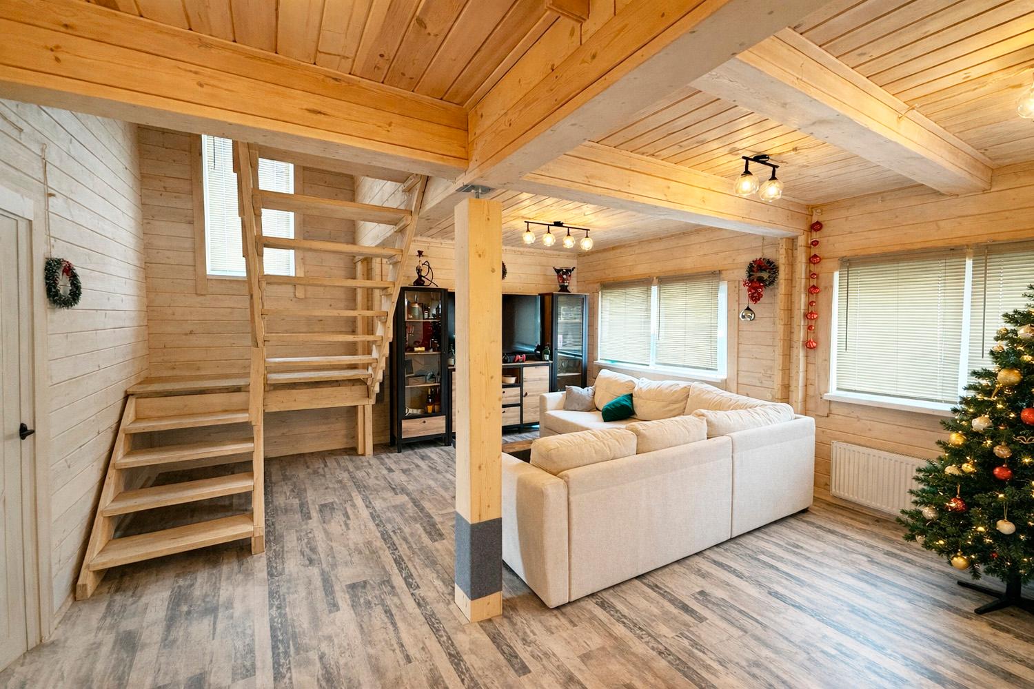 пос. Рахья. Коттедж 168 кв.м на участке 10 соток