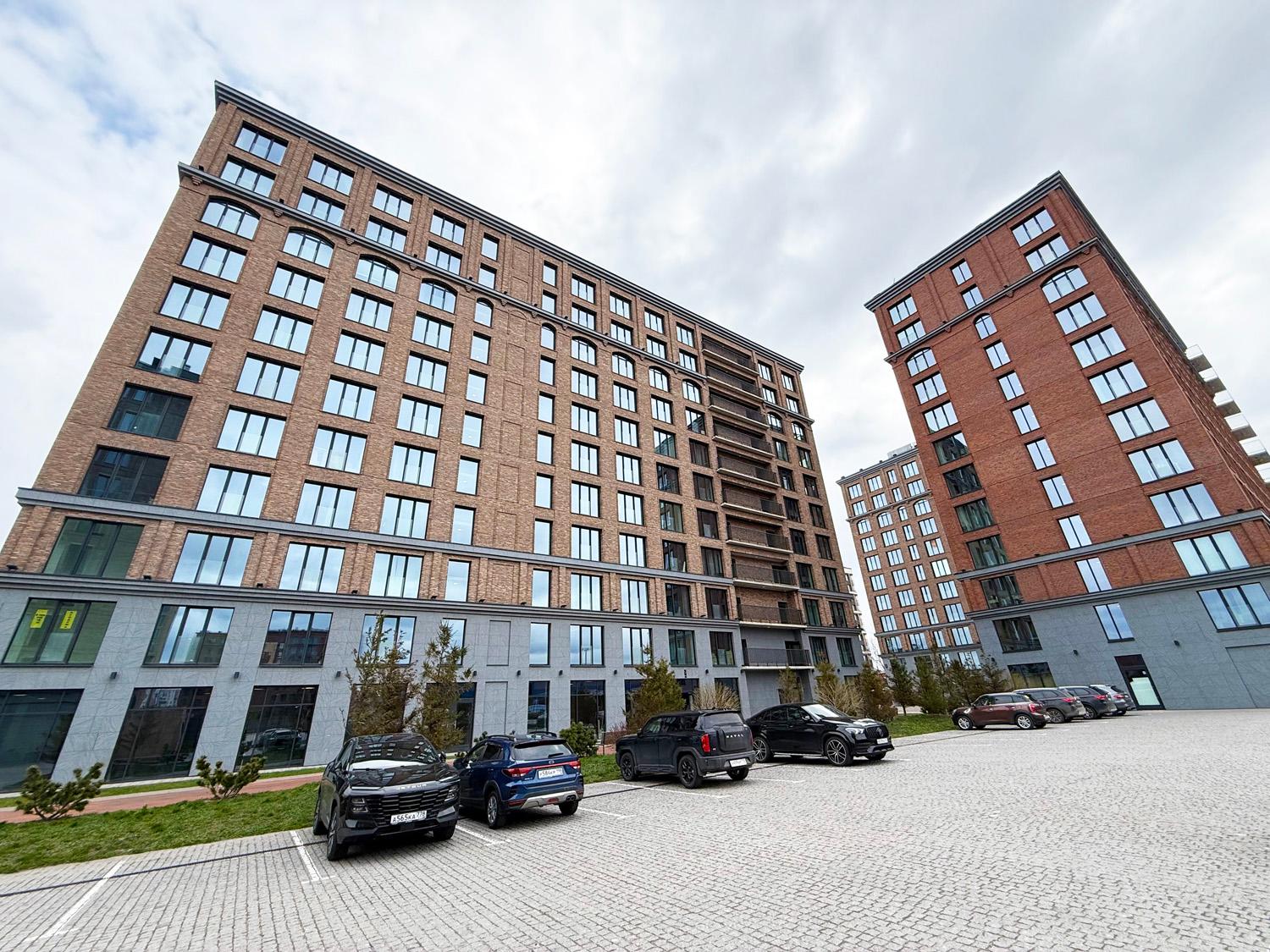 м. «Приморская», ЖК Docklands. 2-комнатные апартаменты 62,7 кв.м