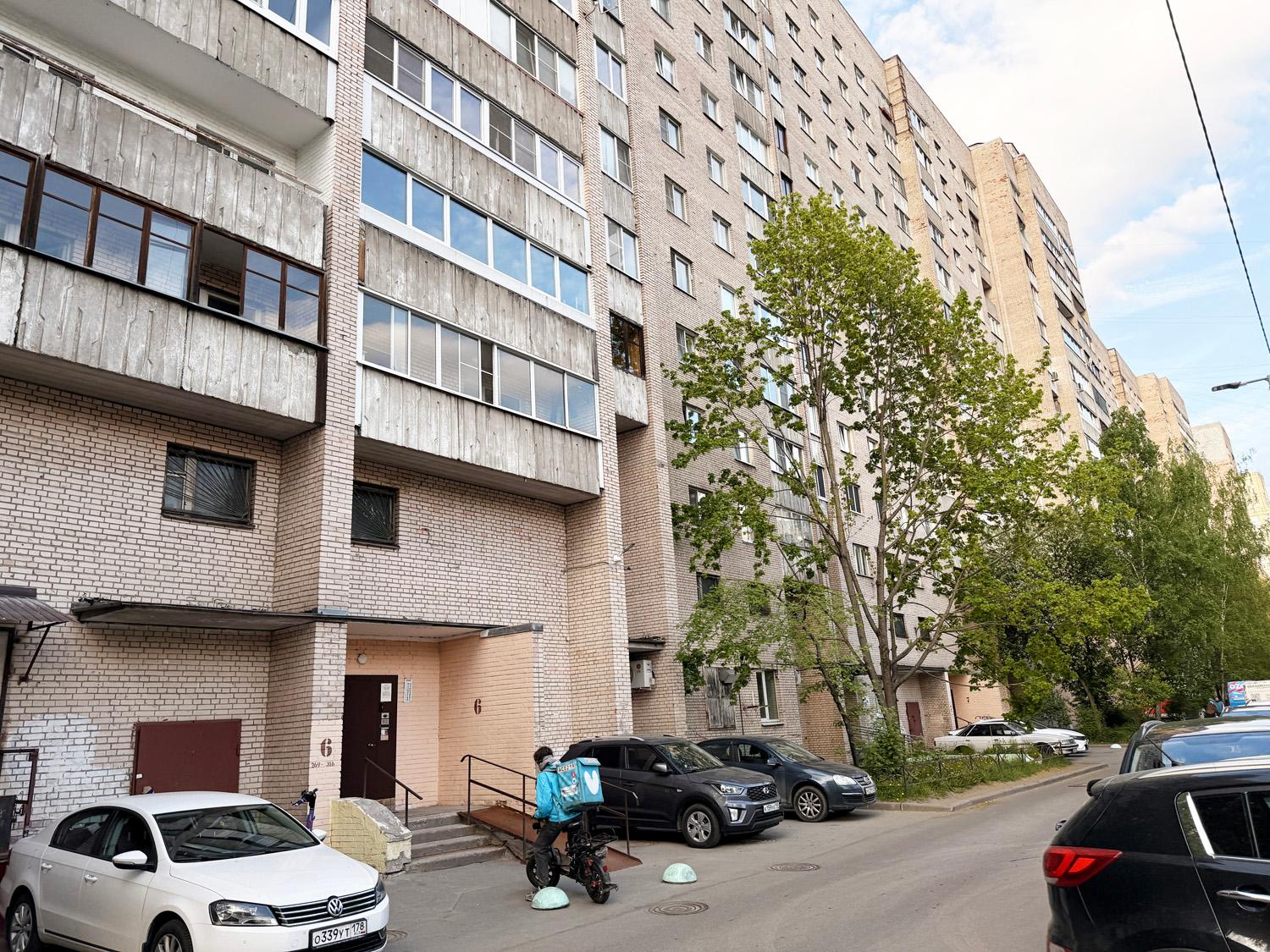 м. «Гражданский проспект». 2-комнатная квартира 47,2 кв.м
