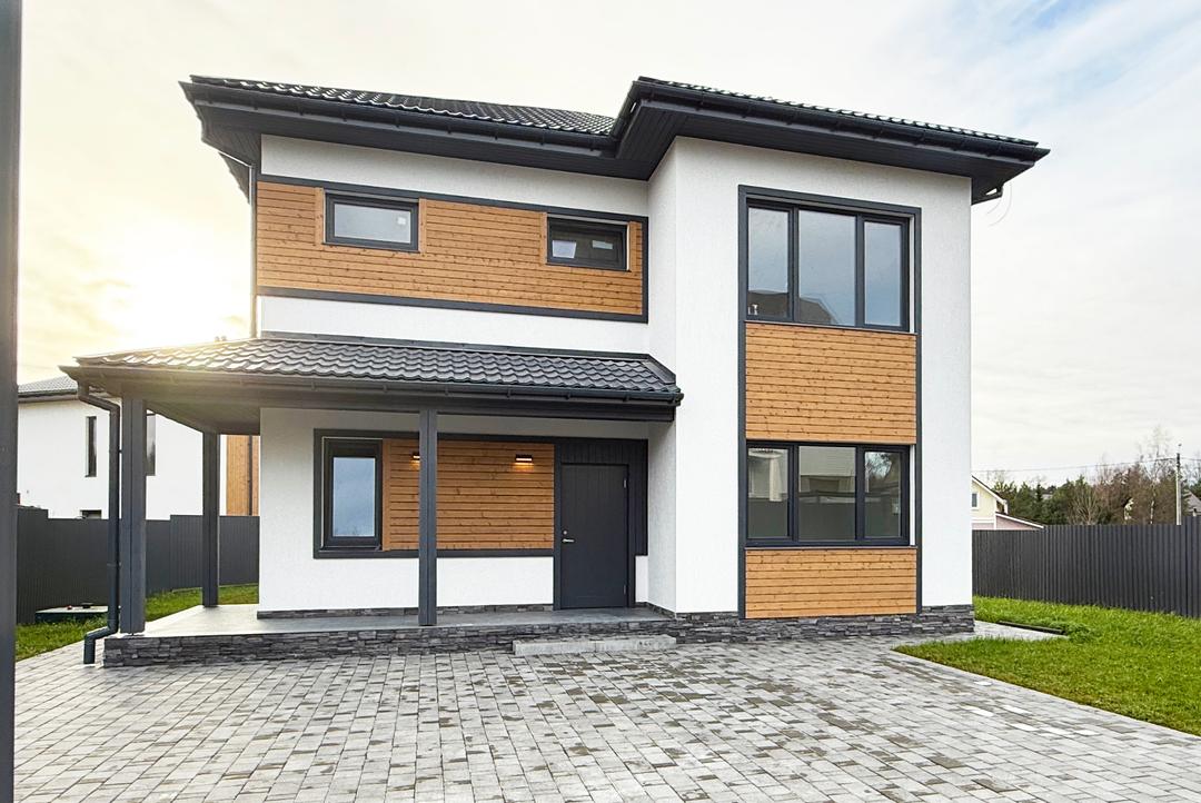 д. Дранишники. Новый коттедж 193 кв.м на участке 6 соток