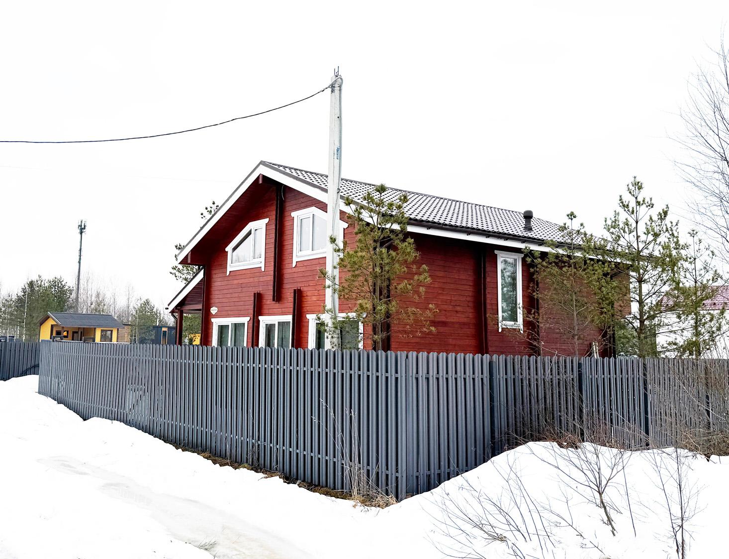 пос. Рахья. Коттедж 168 кв.м на участке 10 соток