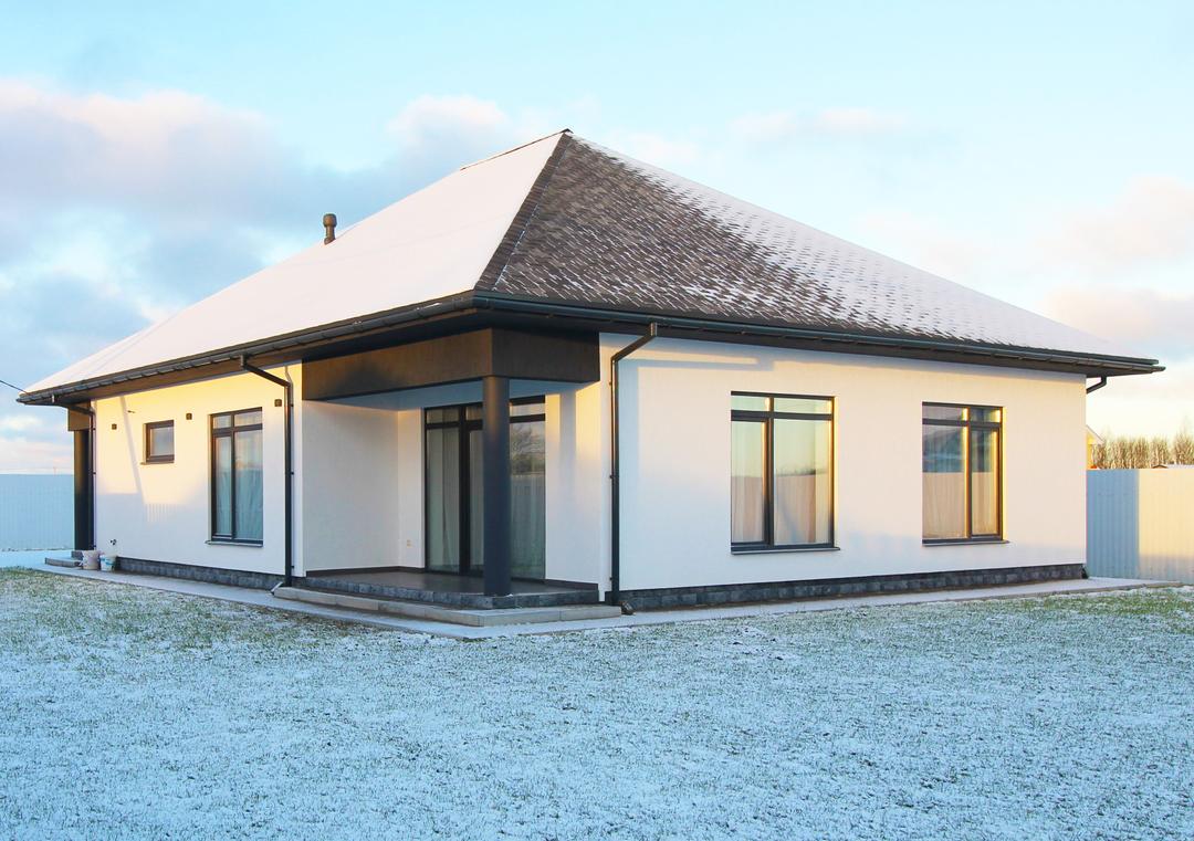 пос. Ропша, КП «Фазенда». Новый коттедж 135 кв.м на участке 10 соток