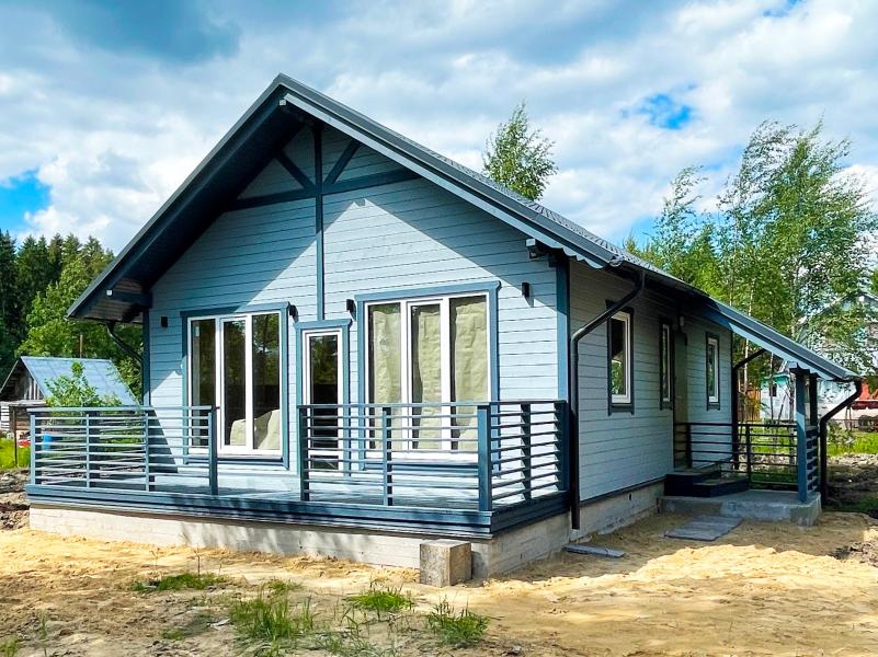 Куйвози. Новый коттедж 70 кв.м на участке 10 соток