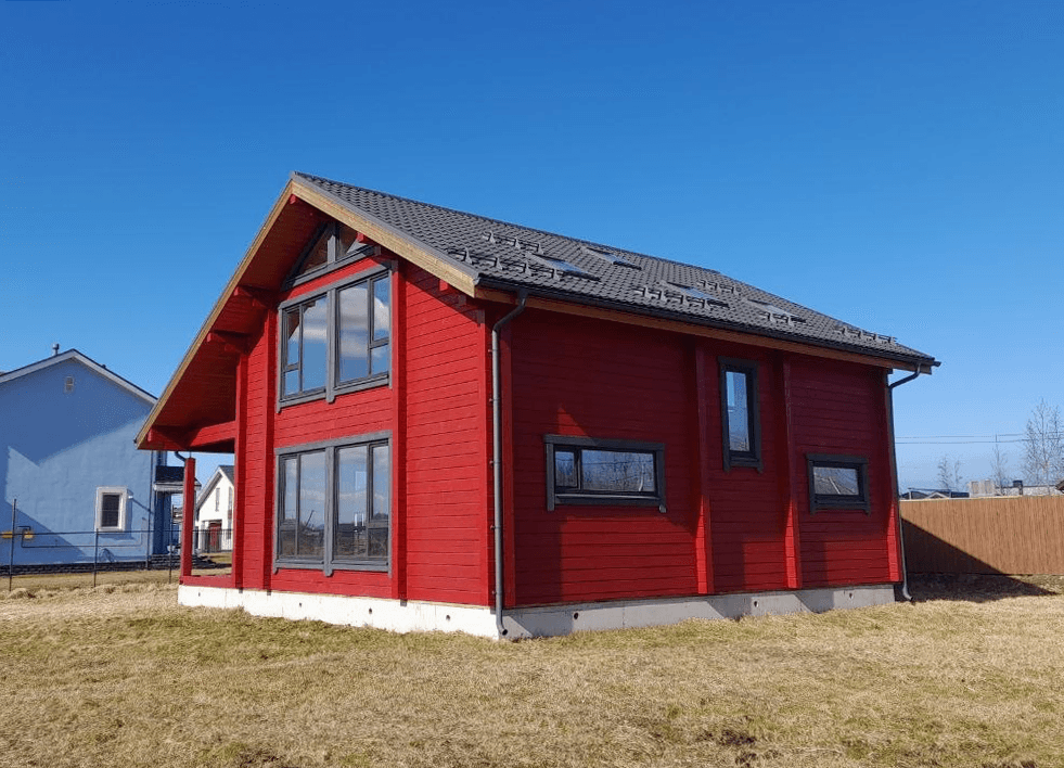 Санкт-Петербург, г. Петергоф, ИЖС. Новый коттедж 173 кв.м на участке 13 соток