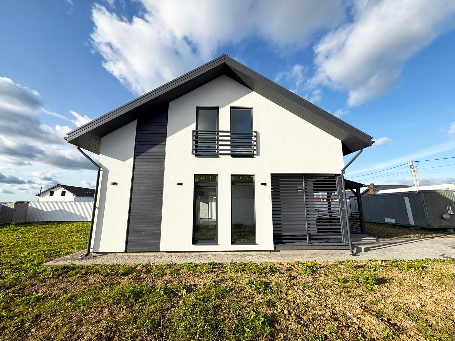 пос. Ропша, КП «Фазенда». Новый коттедж 186 кв.м на участке 10 соток