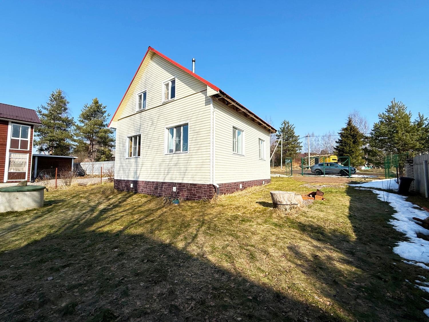 д. Малое Коновалово, ИЖС. Зимний дом 110 кв.м на участке 7,6 соток