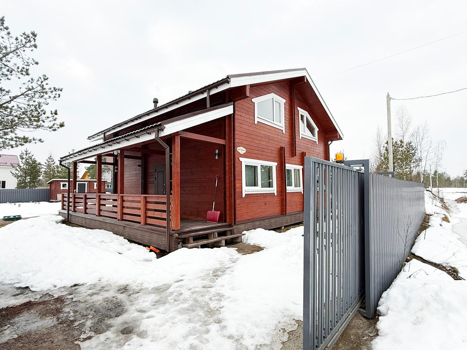 пос. Рахья. Коттедж 168 кв.м на участке 10 соток