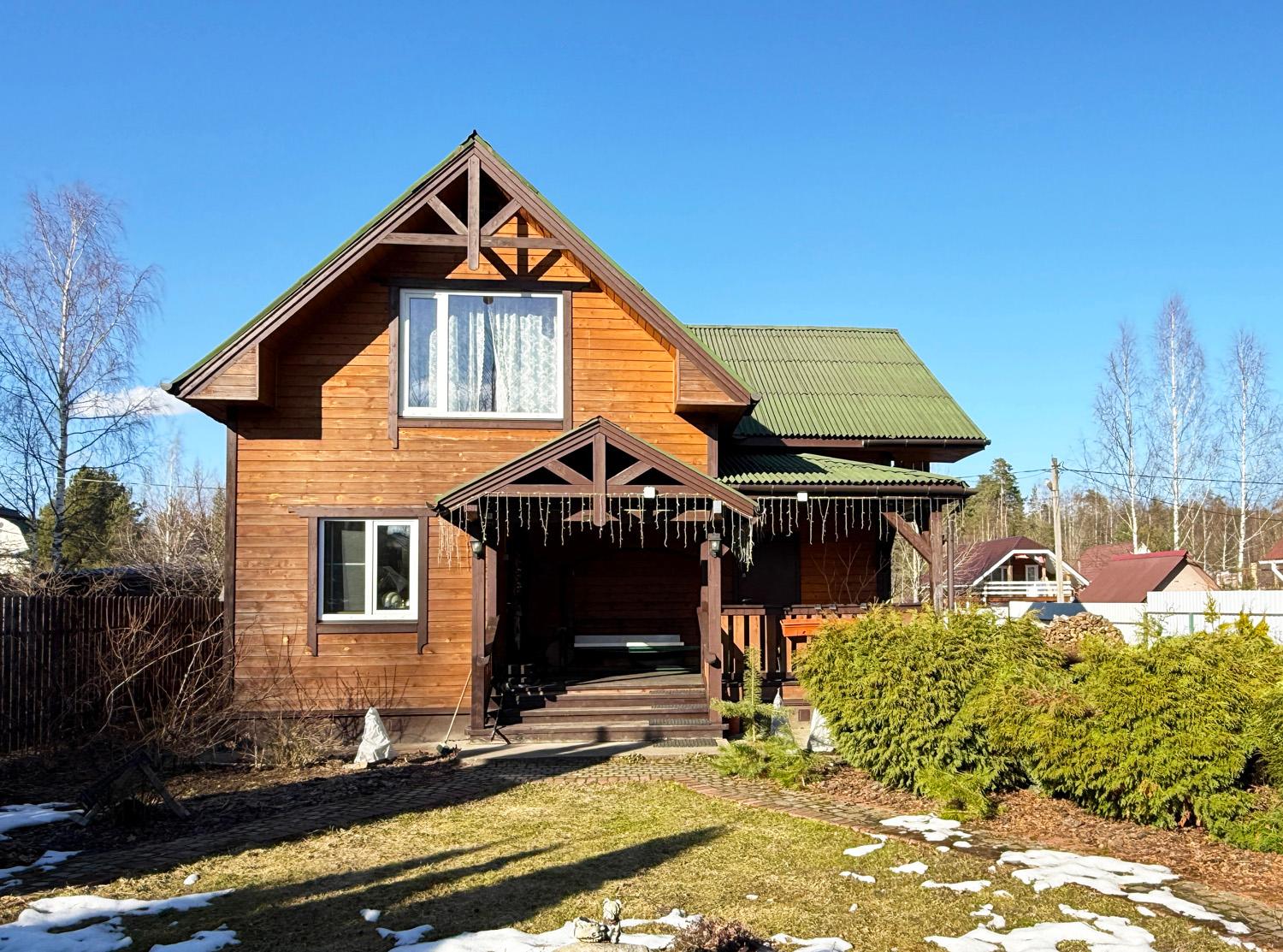 д. Гарболово. Дом у озера 162 кв.м на участке 8 соток