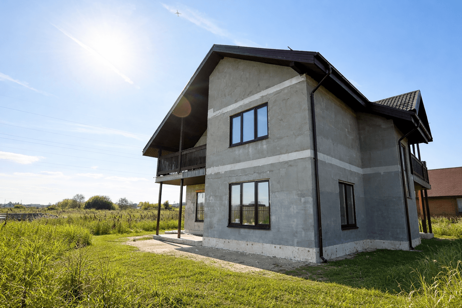 Санино, ИЖС. Коттедж 271 кв.м на участке 30 соток