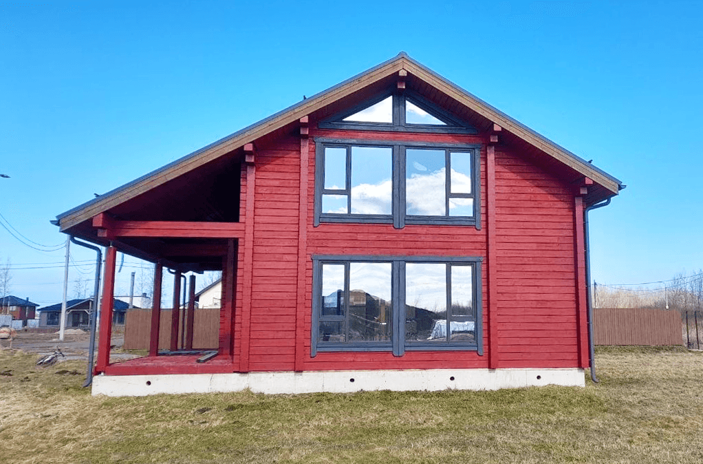 Санкт-Петербург, г. Петергоф, ИЖС. Новый коттедж 173 кв.м на участке 13 соток