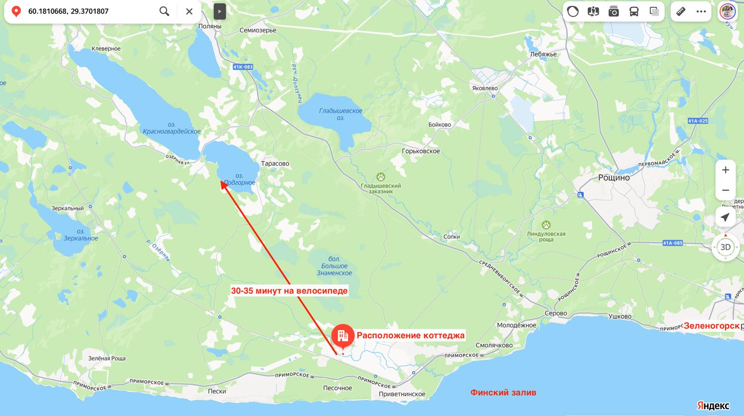 п. Приветнинское. Коттедж 160 кв.м на берегу реки, участок 27 соток