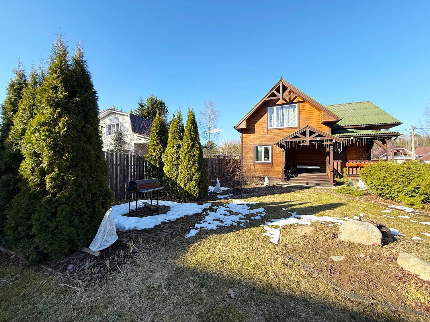 д. Гарболово. Дом у озера 162 кв.м на участке 8 соток