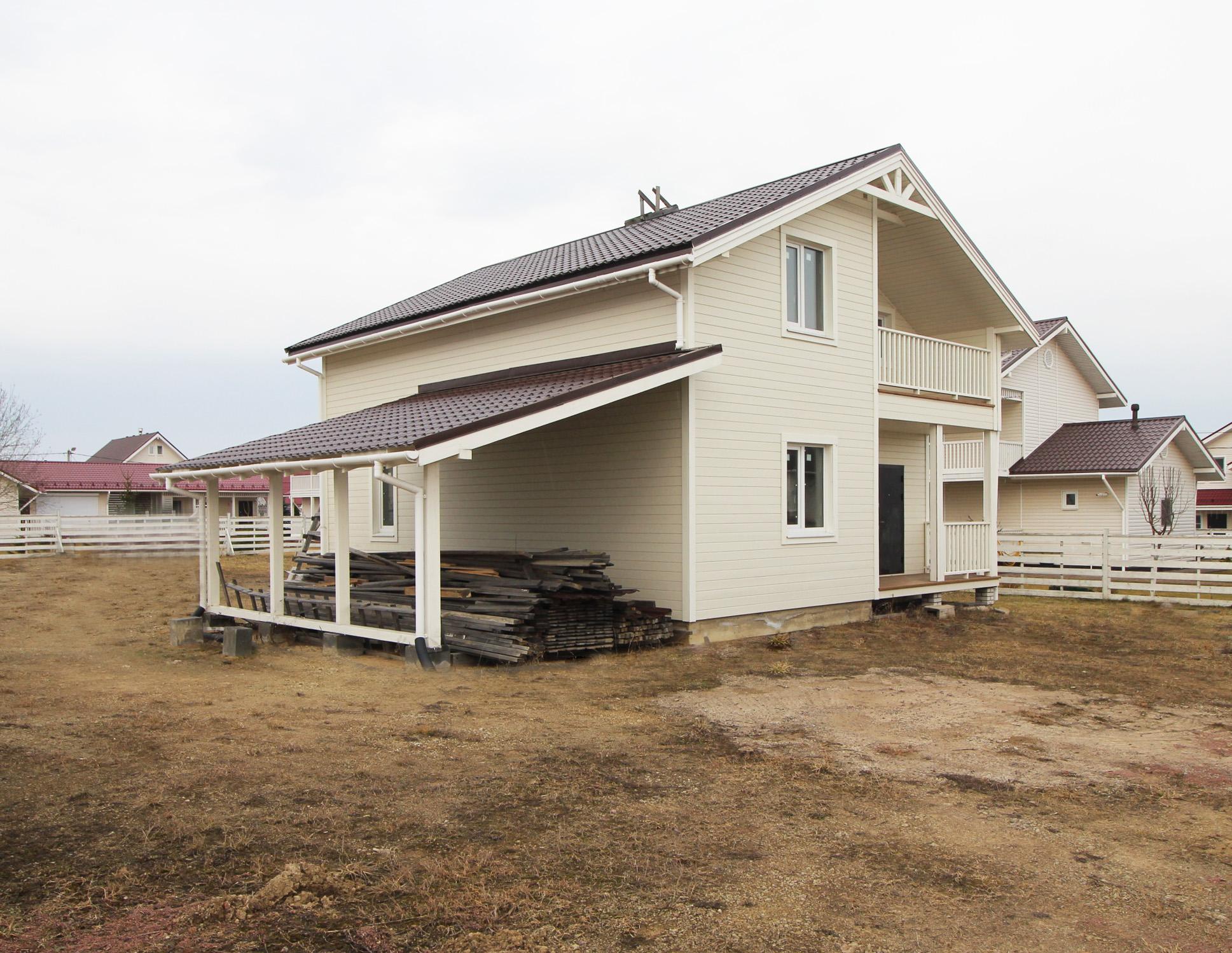 д. Заостровье. Дом 140 кв.м на участке 10 соток