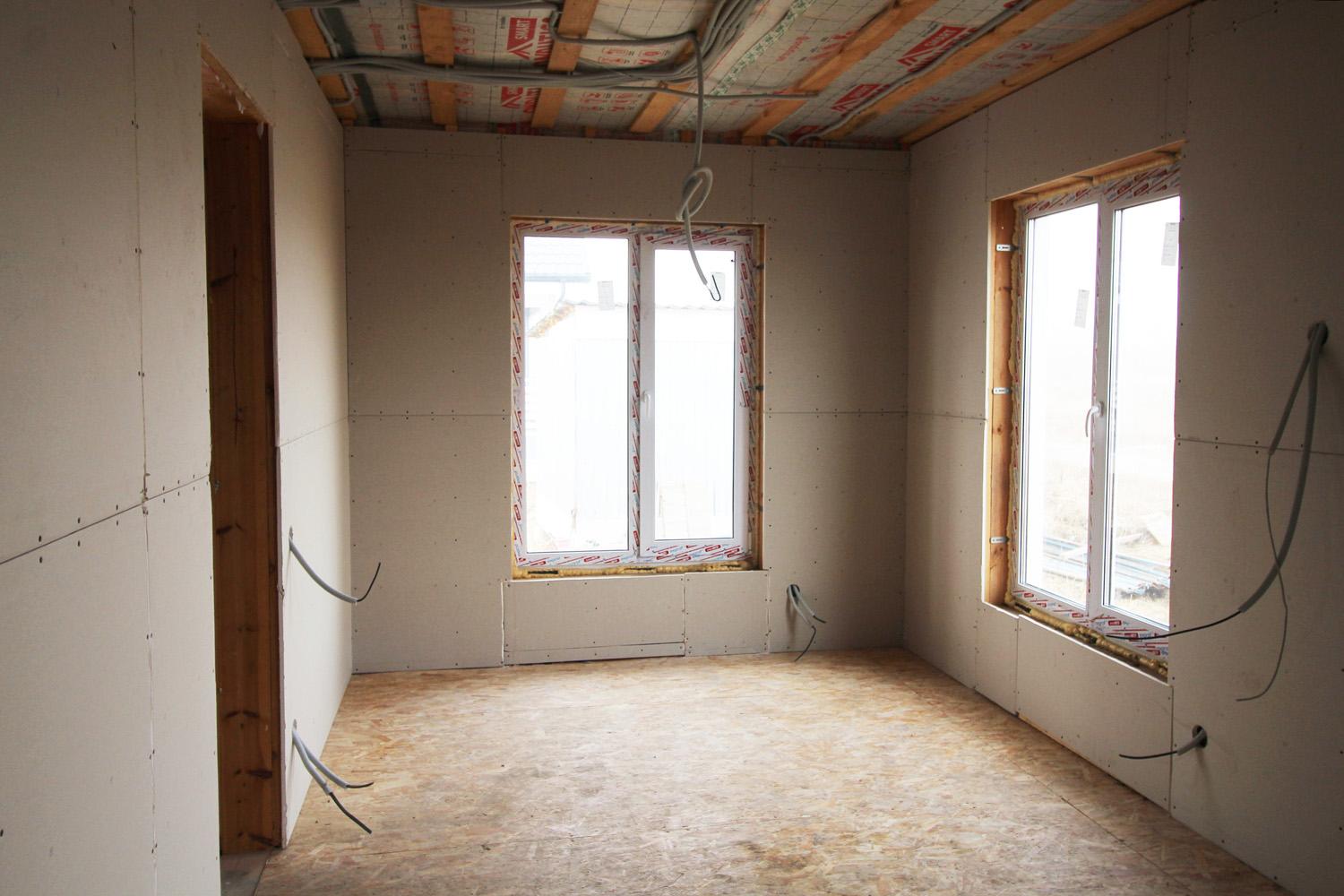 д. Порицы. Новый коттедж 78,3 кв.м на участке 7 соток