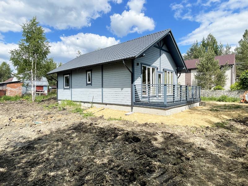 Куйвози. Новый коттедж 70 кв.м на участке 10 соток