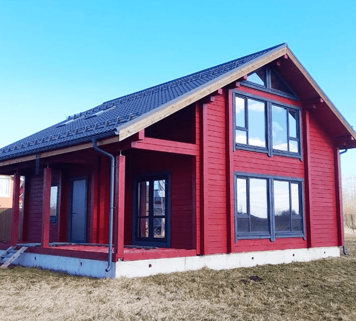 Санкт-Петербург, г. Петергоф, ИЖС. Новый коттедж 173 кв.м на участке 13 соток