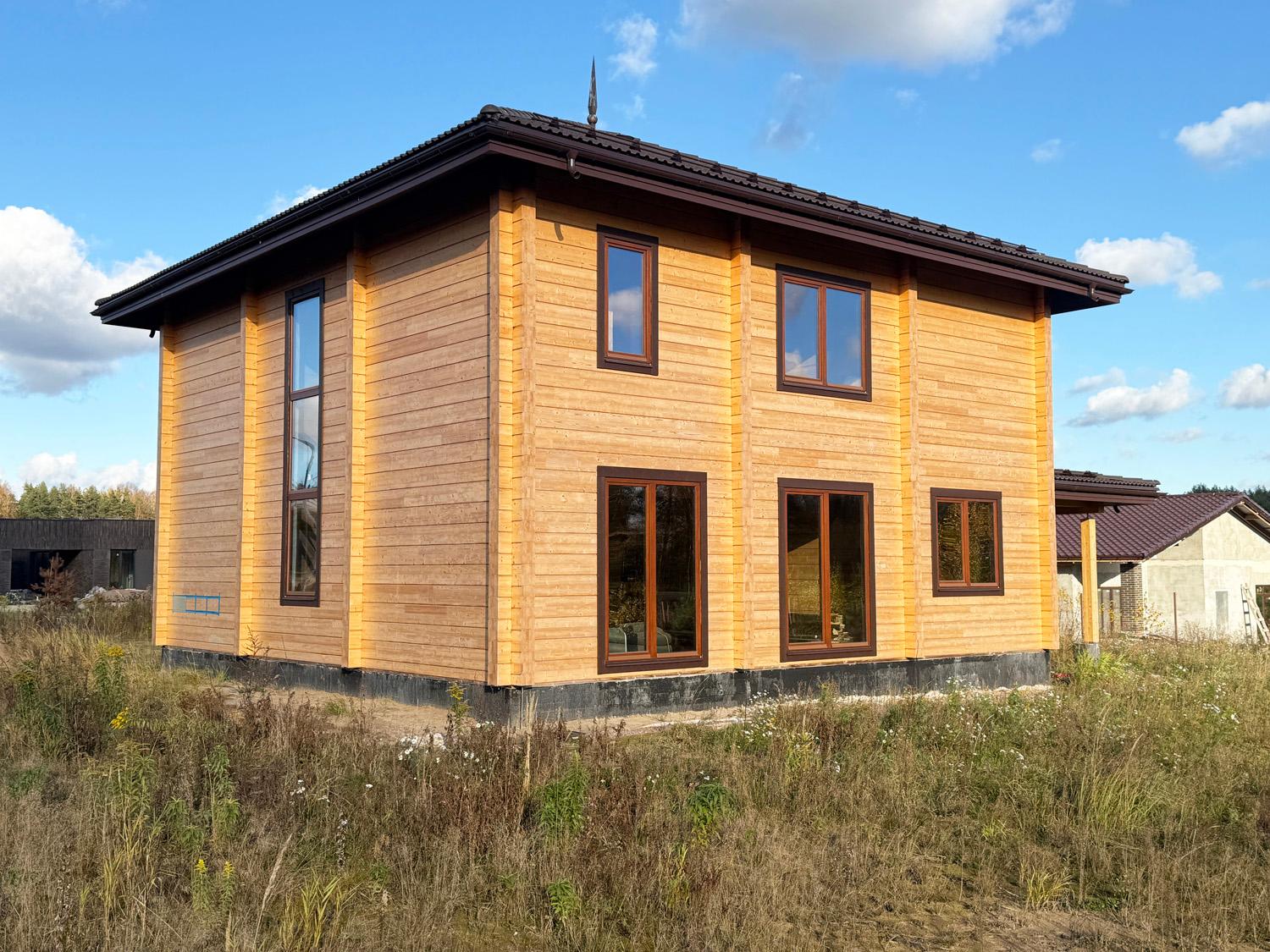 дер. Канисты, ИЖС. Коттедж 282 кв.м на участке 20 соток