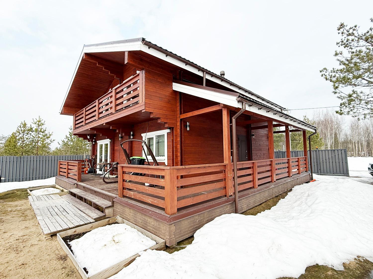 пос. Рахья. Коттедж 168 кв.м на участке 10 соток