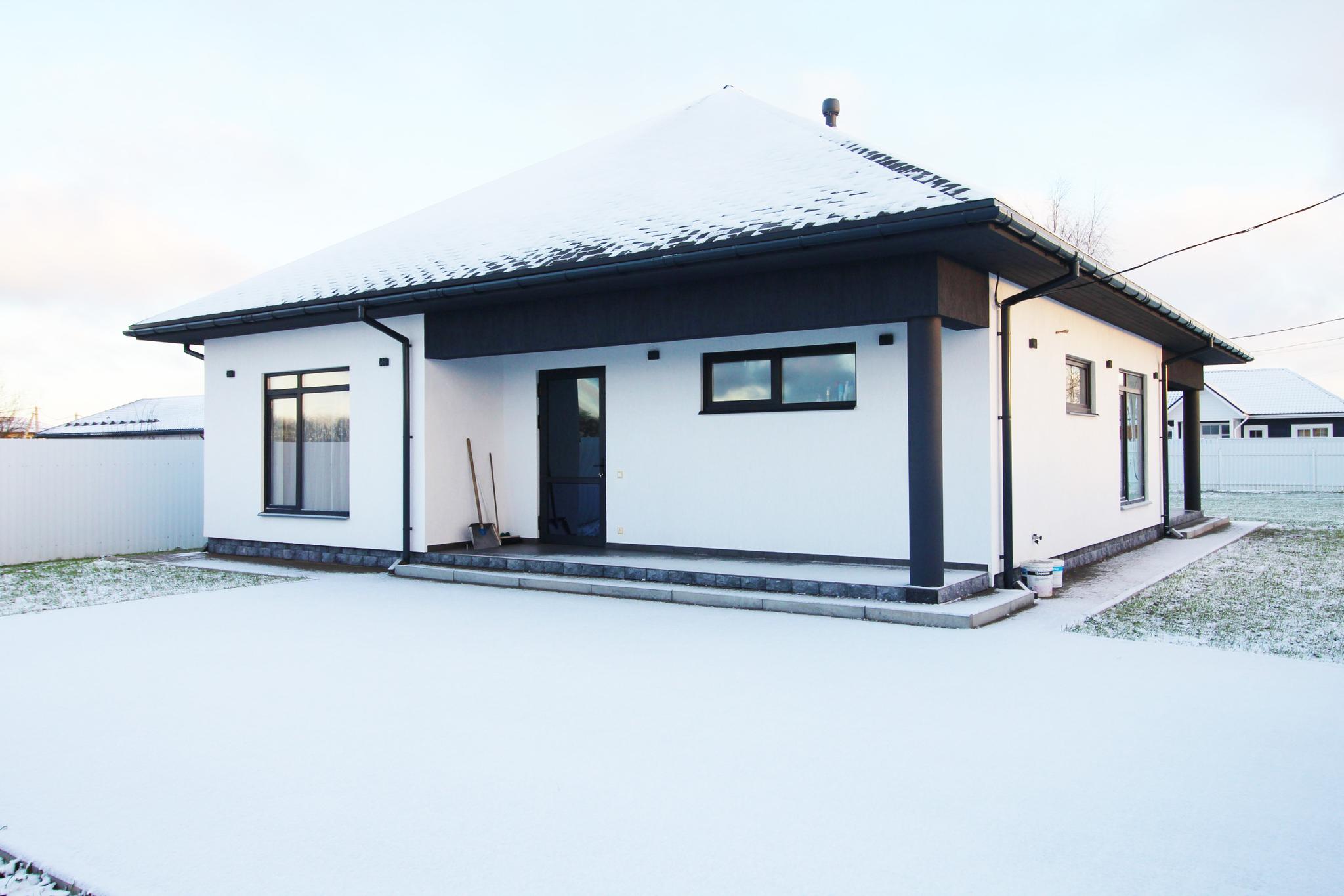 пос. Ропша, КП «Фазенда». Новый коттедж 135 кв.м на участке 10 соток