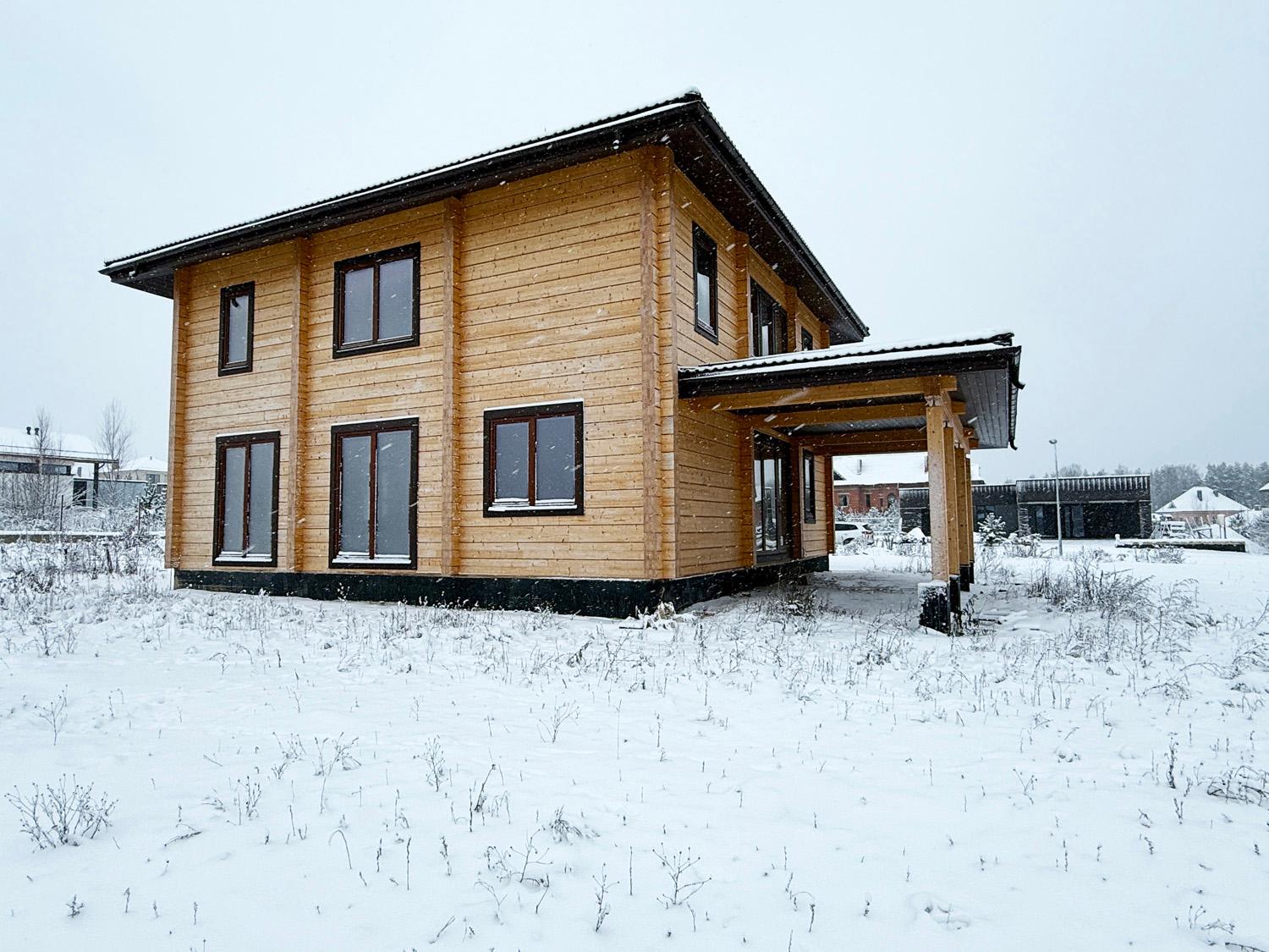 дер. Канисты, ИЖС. Коттедж 282 кв.м на участке 20 соток