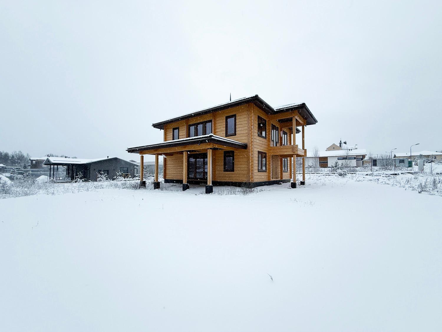 дер. Канисты, ИЖС. Коттедж 282 кв.м на участке 20 соток