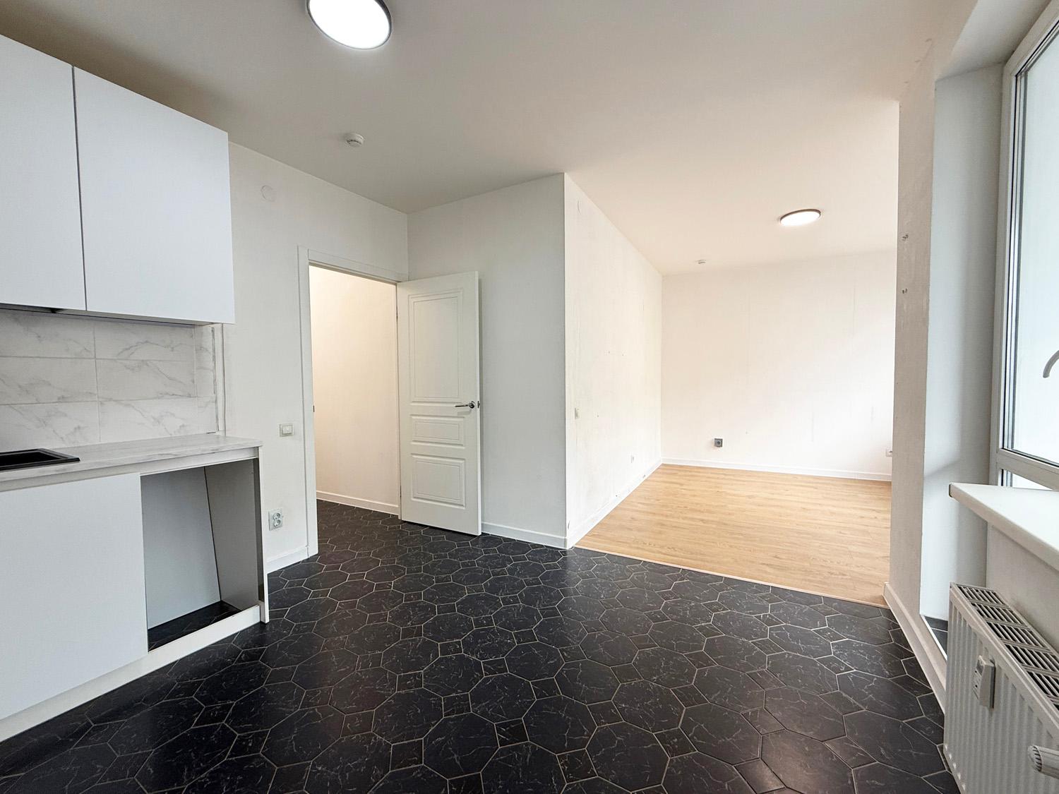 м. «Девяткино». 1-комнатная квартира 29,2 кв.м