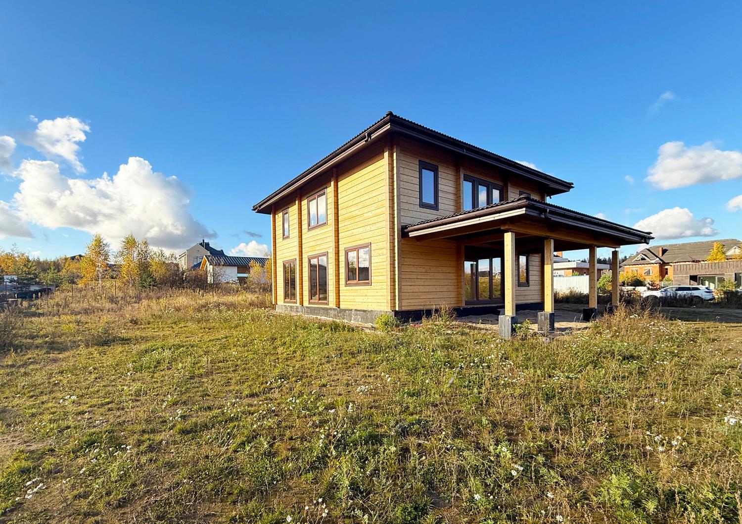 дер. Канисты, ИЖС. Коттедж 282 кв.м на участке 20 соток