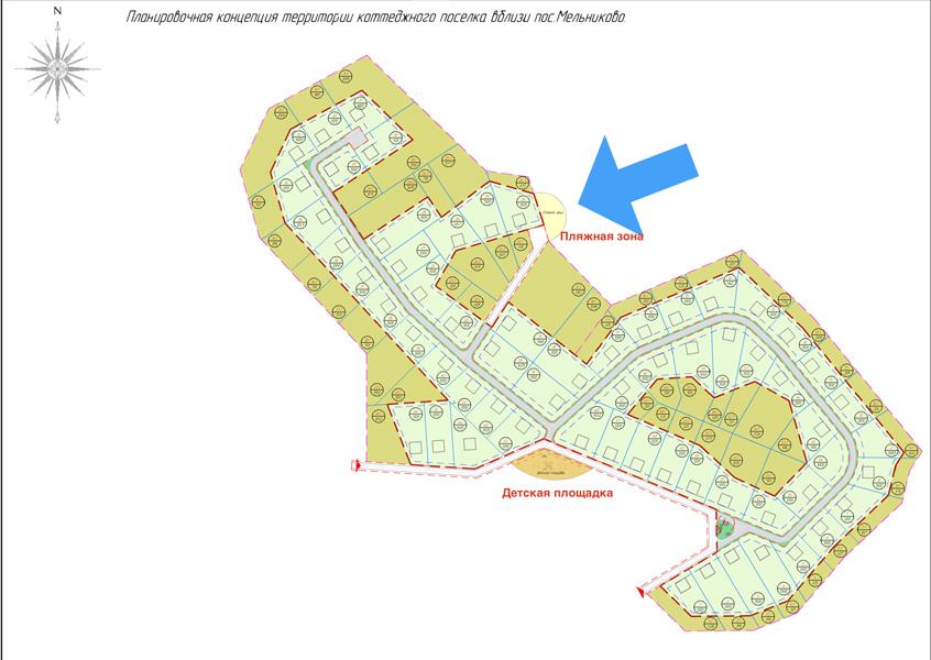 пос. Мельниково. Участок 8 га под дачное строительство
