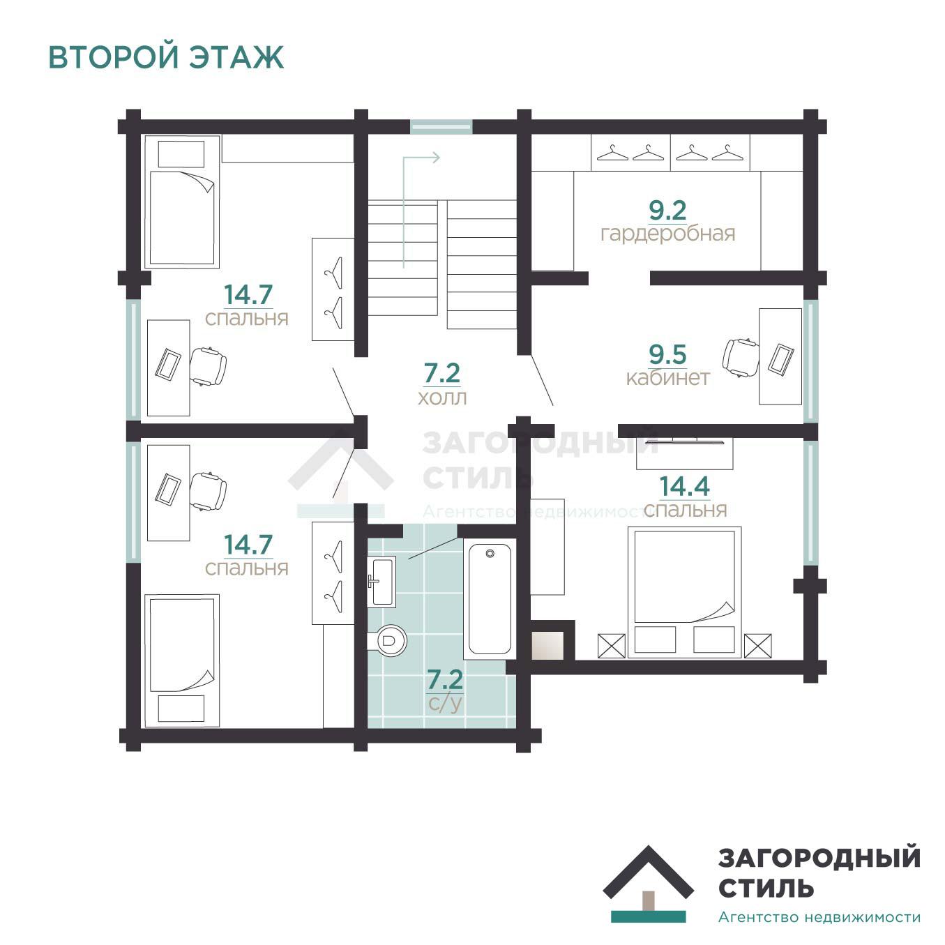 Санкт-Петербург, г. Петергоф, ИЖС. Новый коттедж 173 кв.м на участке 13 соток