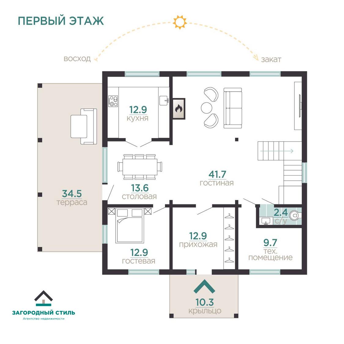 дер. Канисты, ИЖС. Коттедж 282 кв.м на участке 20 соток