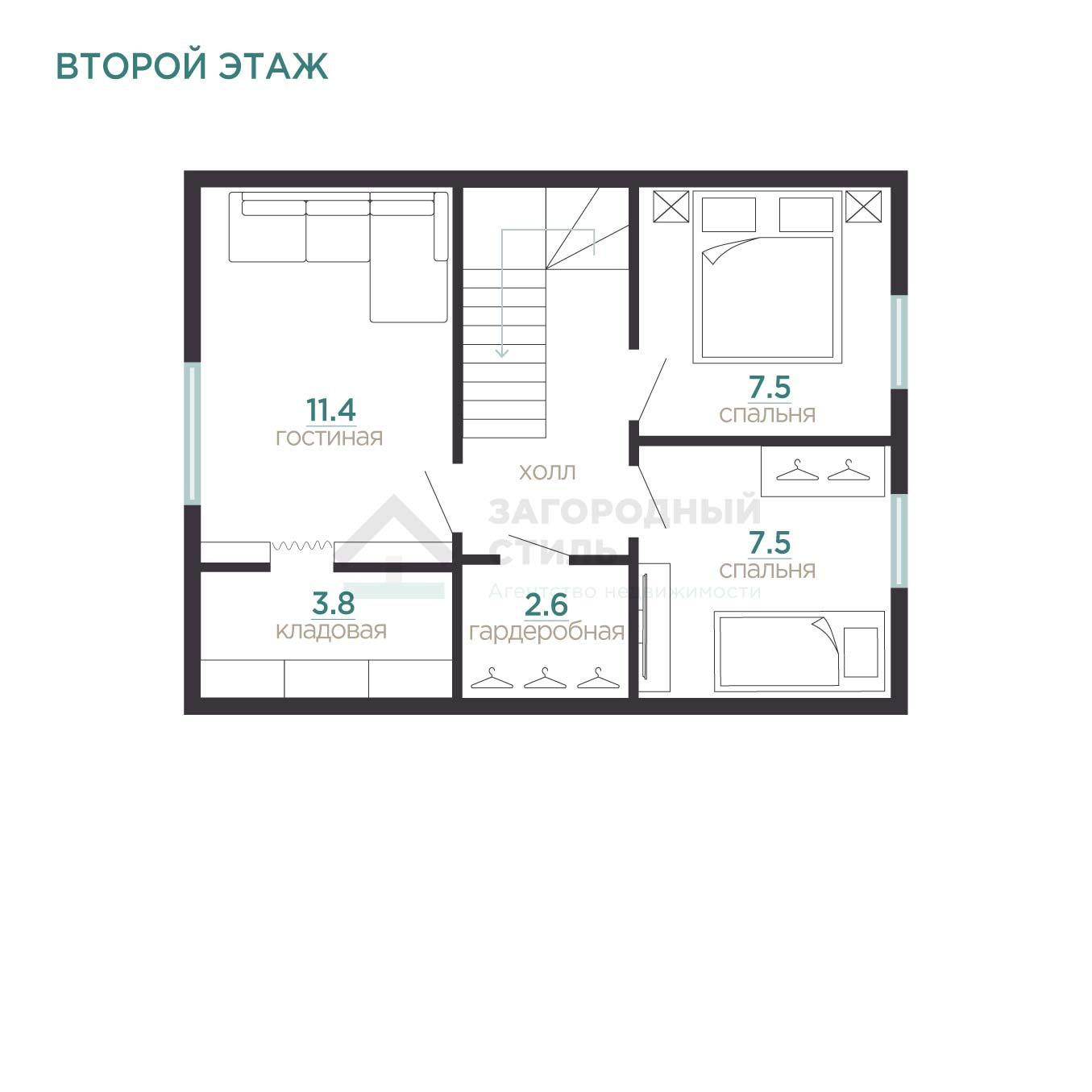 д. Волковицы. Коттедж 110 кв.м на участке 10 соток