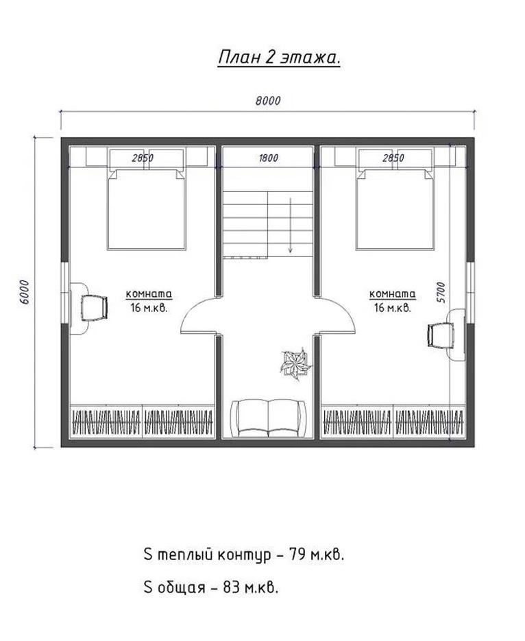 д. Порицы. Новый коттедж 78,3 кв.м на участке 7 соток