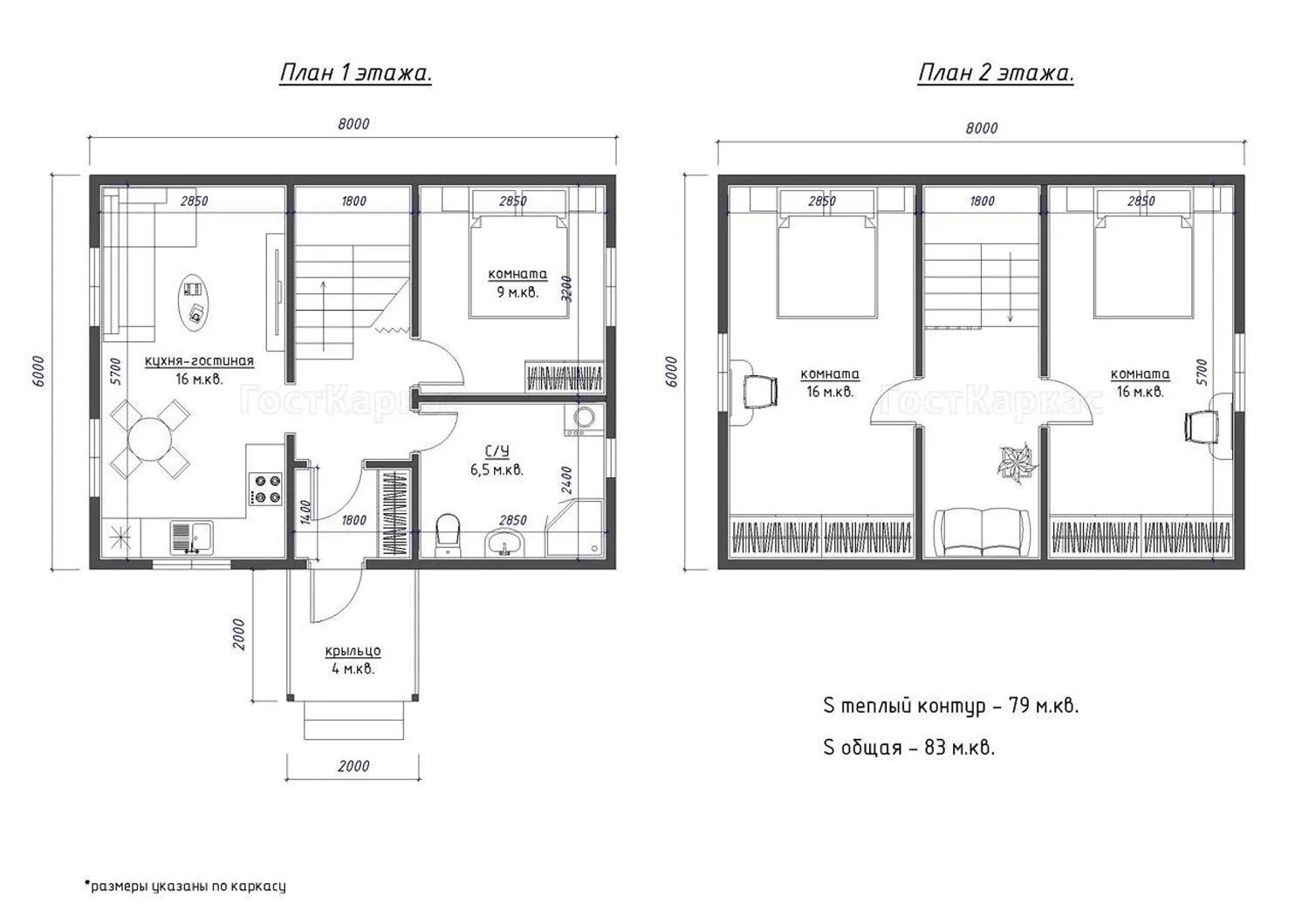 д. Порицы. Новый коттедж 78,3 кв.м на участке 7 соток