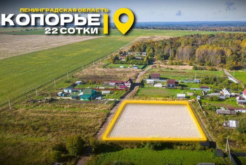 с. Копорье. Участок 22 сотки