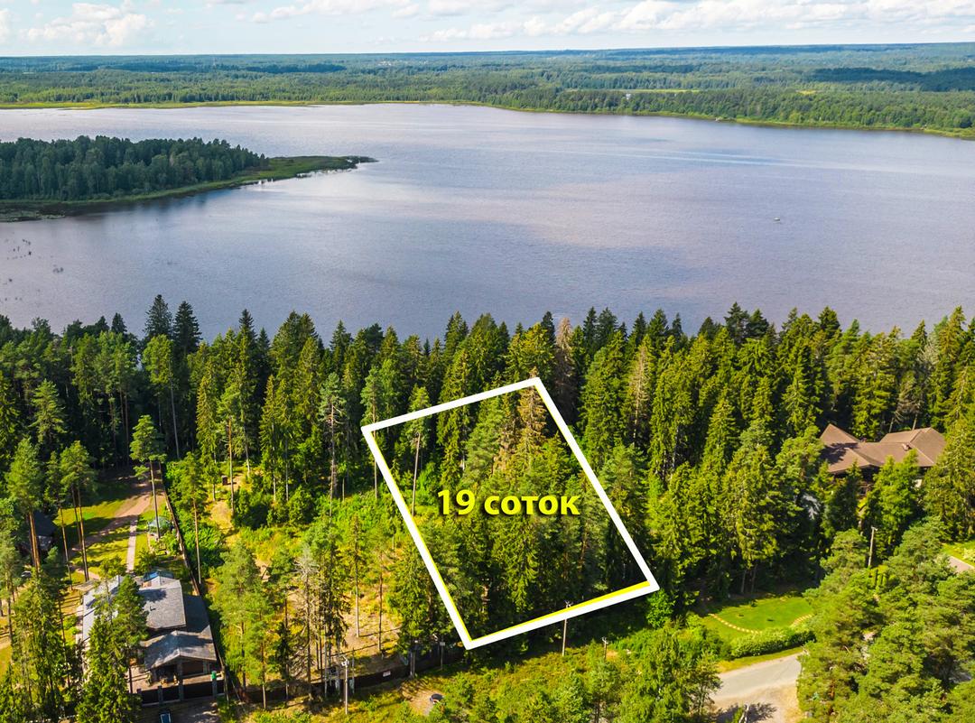 Грузино, берег Лемболовского оз. Участок 19 соток