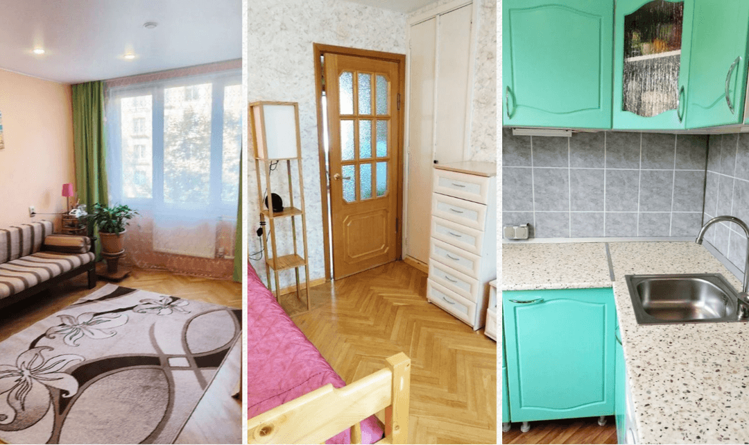 м. Проспект Ветеранов. 3-комнатная квартира 41,9 кв.м