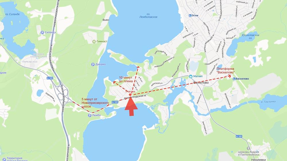 д. Васкелово. ИЖС участок 15 соток