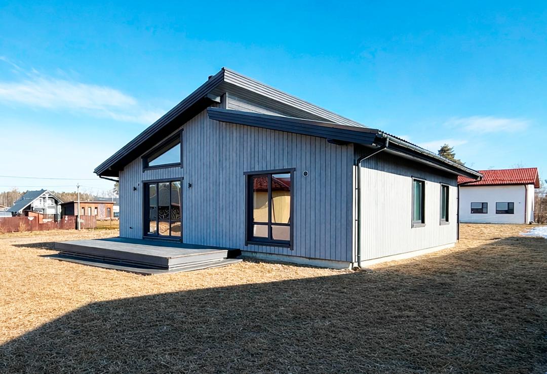 Хиттолово. Новый коттедж 117 кв.м на участке 8,5 соток