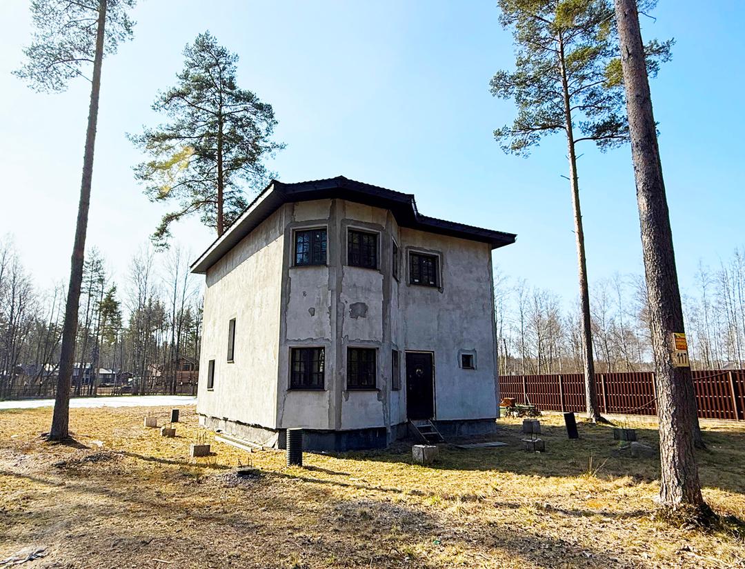 п. Приветнинское. Коттедж 160 кв.м на берегу реки, участок 27 соток