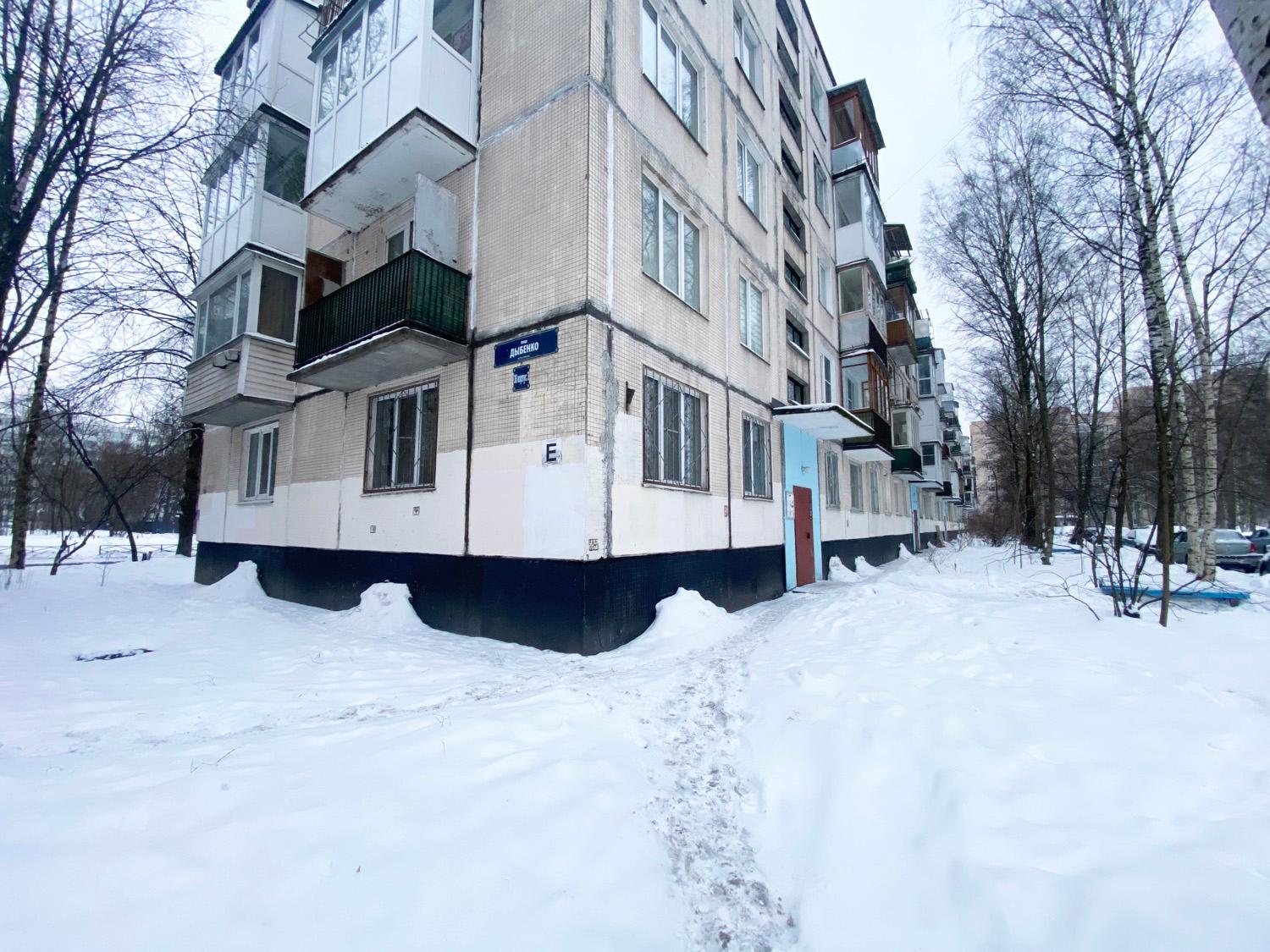 м. «Улица Дыбенко». 3-комнатная квартира 57,3 кв.м