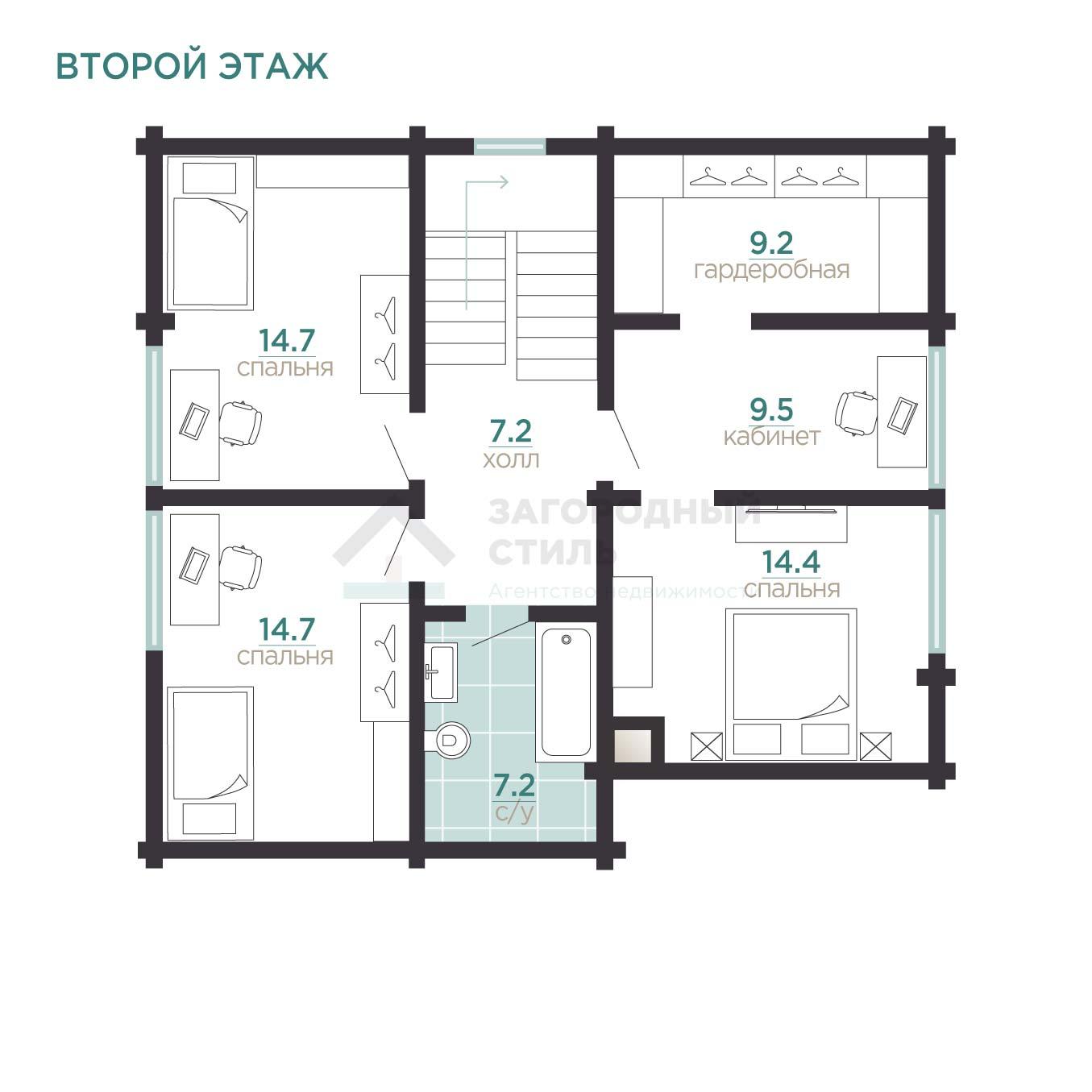 Санкт-Петербург, г.Петергоф, ИЖС. Новый коттедж 173 кв.м на участке 13 соток